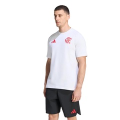 Camiseta do CR Flamengo Tiro Travel adidas Masculina - Foto 1