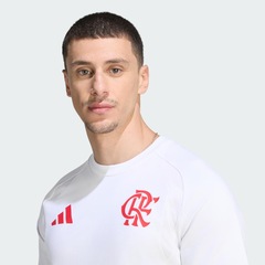 Camiseta do CR Flamengo Tiro Travel adidas Masculina - Foto 5