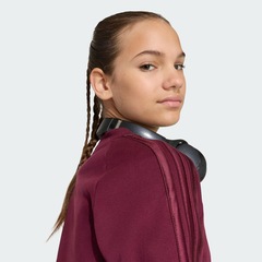 Blusão de Moletom adidas Sportswear JG Satin Feminino - Foto 6