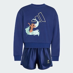Conjunto Blusão de Moletom adidas + Shorts Disney Infantil - Foto 2