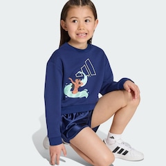 Conjunto Blusão de Moletom adidas + Shorts Disney Infantil - Foto 5