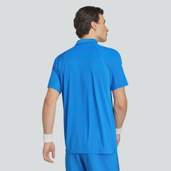 Camisa Polo adidas Club 3 Listras Masculina - Foto 2