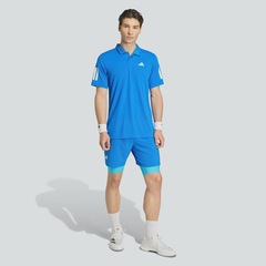 Camisa Polo adidas Club 3 Listras Masculina - Foto 3
