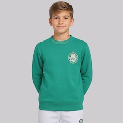 Blusão de Moletom Palmeiras Embossed Infantil - Foto 1