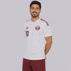 Camisa Catar II 26/27 10 AFIF adidas Masculina - Foto 4