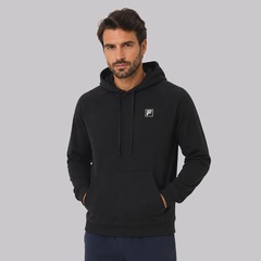 Blusão de Moletom Fila F-Box Classic B Com Capuz Masculino - Foto 1