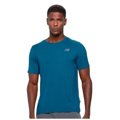 Camiseta New Balance Active Logo Masculina - Foto 1