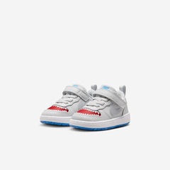 Tênis Infantil Nike Court Borough Low Lils - Foto 4