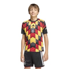 Camisa adidas Alemanha I 2026 Pré Jogo Infantil - Foto 2