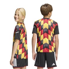 Camisa adidas Alemanha I 2026 Pré Jogo Infantil - Foto 4