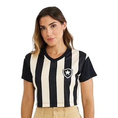 Cropped Braziline Botafogo Movimentar Feminino - Foto 1