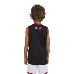 Camiseta Regata Braziline Flamengo Presença Infantil - Foto 2
