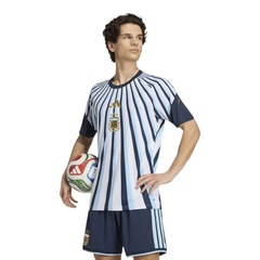 Camisa adidas Argentina I 2026 Pré Jogo Masculina - Foto 1