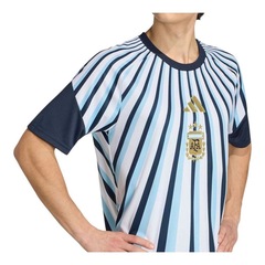 Camisa adidas Argentina I 2026 Pré Jogo Masculina - Foto 4