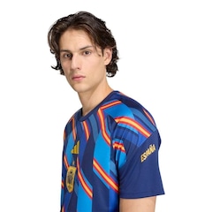 Camisa Espanha I 2026 Pré Jogo adidas Masculina - Foto 4