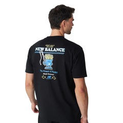 Camiseta New Balance M/C Fish And Chips Masculina - Foto 2