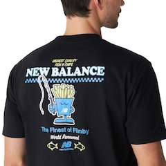 Camiseta New Balance M/C Fish And Chips Masculina - Foto 3