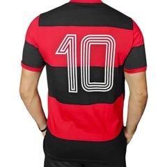 Camisa do Flamengo Retrô Libertadores 1981 Zico Braziline Masculina - Foto 3