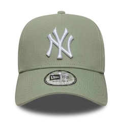 Boné Unissex New Era 9Forty A-Frame New York Yankees League - Aba Curva - Foto 2