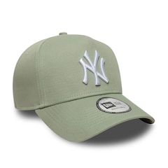 Boné Unissex New Era 9Forty A-Frame New York Yankees League - Aba Curva - Foto 3
