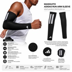 Manguito adidas Run Arm Sleeve - Adulto - Foto 7