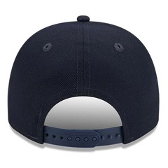 Boné Unissex New Era 9Forty AFrame Los Angeles Dodgers Metallic - Aba Curva - Foto 4