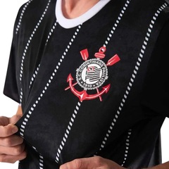 Camisa do Corinthians Corinto  Braziline Unissex - Foto 3