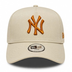 Boné Unissex New Era 9Forty A-Frame New York Yankees League MLB - Aba Curva - Foto 2