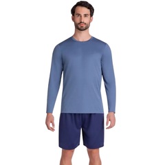 Camiseta Olympikus Essential ML Lunar - Masculina - Foto 1