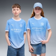 Camisa do Manchester City I 26/27 Puma Infantil - Foto 3