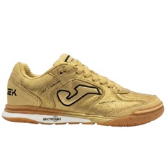 Chuteira Futsal Adulto Joma Top Flex Rebound Gold - Foto 1