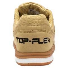 Chuteira Futsal Adulto Joma Top Flex Rebound Gold - Foto 4