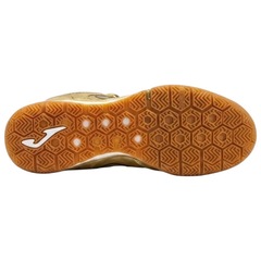 Chuteira Futsal Adulto Joma Top Flex Rebound Gold - Foto 5