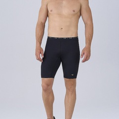 Bermuda Alto Giro Compressão Com Bolsos PR26 Masculina - Foto 1