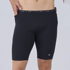 Bermuda Alto Giro Compressão Com Bolsos PR26 Masculina - Foto 4