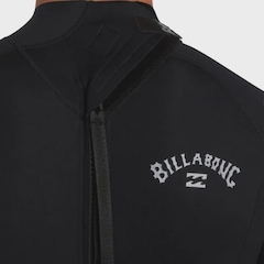 Wetsuit Billabong 202 Foil Bz Ss Spring Black - Masculino - Foto 4