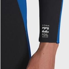 Wetsuit Billabong 302 Foil Bz Gbs Fullsuit Mid Blue - Masculino - Foto 4