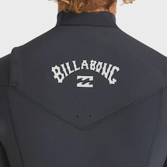 Wetsuit Billabong 302 Absolute Natural CZ Full Black - Masculino - Foto 4