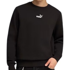 Blusão de Moletom Puma Essentials Small No.1 Logo Masculino - Foto 1