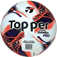 Bola de Futebol de Campo Topper Samba Pro - Foto 1