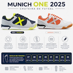 Chuteira de Futsal Adulto One Munich - Foto 6