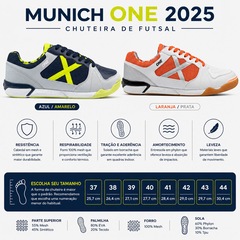 Chuteira de Futsal Adulto One Munich - Foto 6