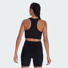 Top Fitness adidas Suporte Médio Pocket Feminino - Foto 1