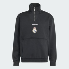 Blusão Real Madrid adidas com Zíper EQT HZIP Masculino - Foto 2