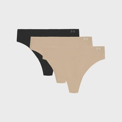 Calcinha Under Armour Pure Stretch - Pacote com 3 Unidades - Under Armour - Feminina - Foto 6