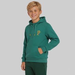 Blusão de Moletom do Palmeiras Canguru PI Infantil - Foto 3