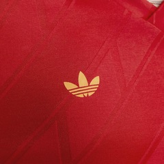 Camisa adidas Bélgica I 1986 Masculina - Foto 5