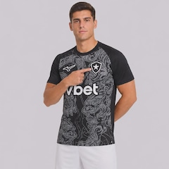 Camisa do Botafogo Aquecimento 26/27 Mizuno Masculina - Foto 2