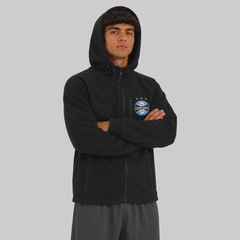 Jaqueta do Grêmio Fleece Hood Masculina - Foto 2
