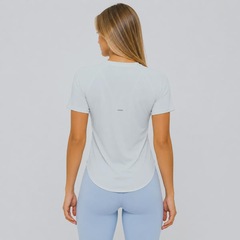 Camiseta Fila Bio III Feminina Cinza Claro - Foto 4